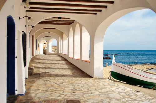 Calella de Palafrugell on the Costa Brava, from Octaevo's Mediterranean Odyssey travel series.
