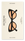 A black Dolce Vita bookmark by OCTAEVO on cream card, inspired by the Mediterranean Riviera.