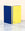 Two OCTAEVO Notebook Planners, blue and yellow, with lay-flat binding on a marble surface.