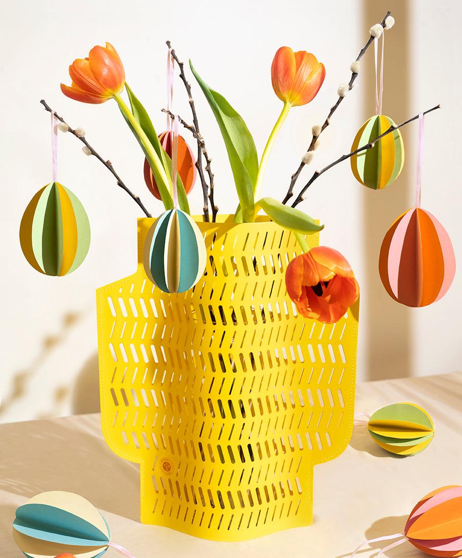 DIY Easter Paper Eggs - Octaevo