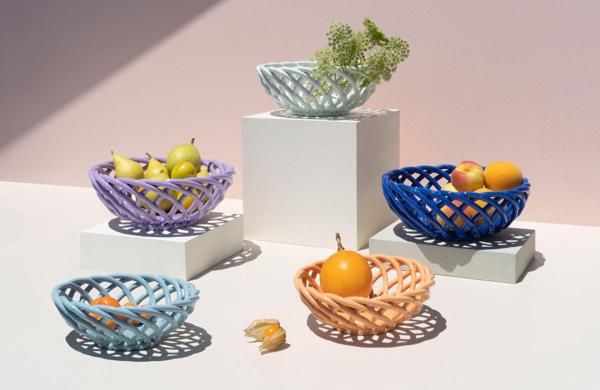 Sicilia Ceramic Fruit Baskets – Artisan – Octaevo