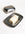 A stick of butter sits on the Octaevo Butter Dish, its lid beside it, atop a white surface.
