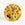 A Fruit Serving Plate by OCTAEVO featuring embossed leaves and colorful fruit in the Art Nouveau style.
