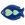 Fish Splash Placemat by OCTAEVO in blue