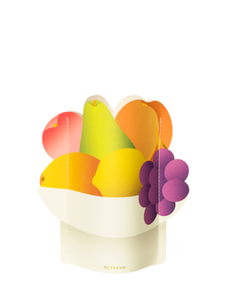 Fruit Bowl Mini Paper Vase