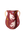 The OCTAEVO Paloma Mini Paper Vase features white doves, yellow lines, and blue stars on a maroon backdrop.