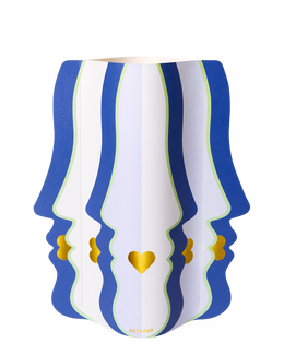 Florero de Papel Beso