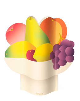 Fruit Bowl Paper Vase