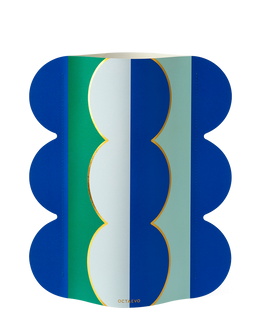 Riviera Wave Paper Vase