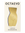 A finely-cut gold brass Bookmark Venus by OCTAEVO in the shape of female body on cardboard. 