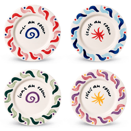 Cala Secreta Plates (Set of 4)