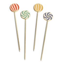 Candy Crush Cocktailspieße (4er-Set)