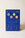 A blue Octaevo box holds four gold-plated Candy Crush Cocktail Picks with swirl designs for drinks or appetizers.