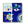 The Claire Johnson Ceramic Tray - Blue by Octaevo features an abstract, colorful face with gold foil on a white-blue background.