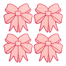 Coquette Coasters (Set of 4)