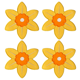 Daffodil Coasters (Set of 4)
