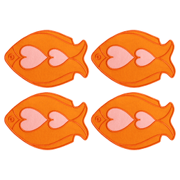 Fish Splash Coasters (Set of 4)