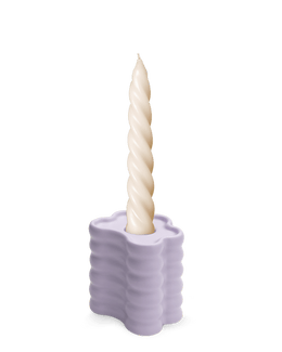 Flora Candle Holder — Large — Purple