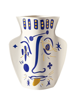 Jaime Hayon Paper Vase — Vasage White