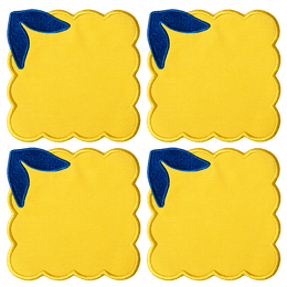 Lemon Coasters (Set of 4)