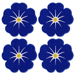 Morning Glory Coasters (Set of 4)