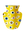 The OCTAEVO Nazar Paper Vase is yellow with colorful eye patterns, shown on a plain white background.