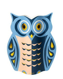 Night Owl Paper Vase