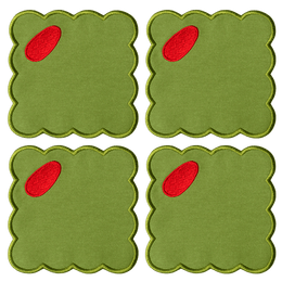 Olive Coasters (Set of 4)