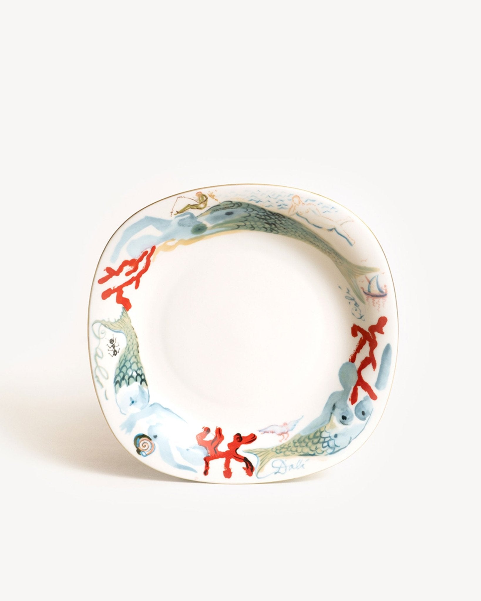 Salvador Dalí Mermaid Plate - Limited Edition – Octaevo