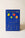 Octaevo Tutti Frutti Cocktail Picks (Set of 4) in a blue box; gold-plated and colorful for stylish entertaining.