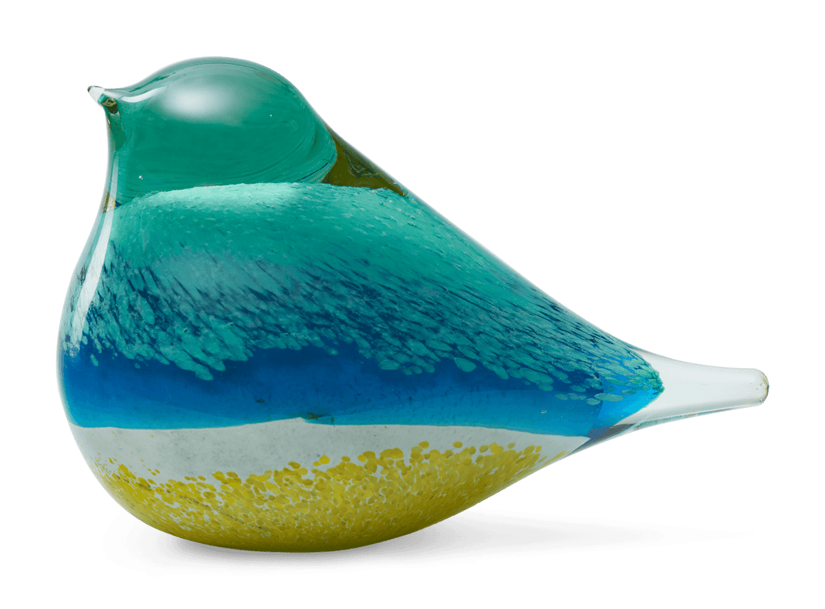 Atlas Glass Bird – Handcrafted Decoration – Octaevo