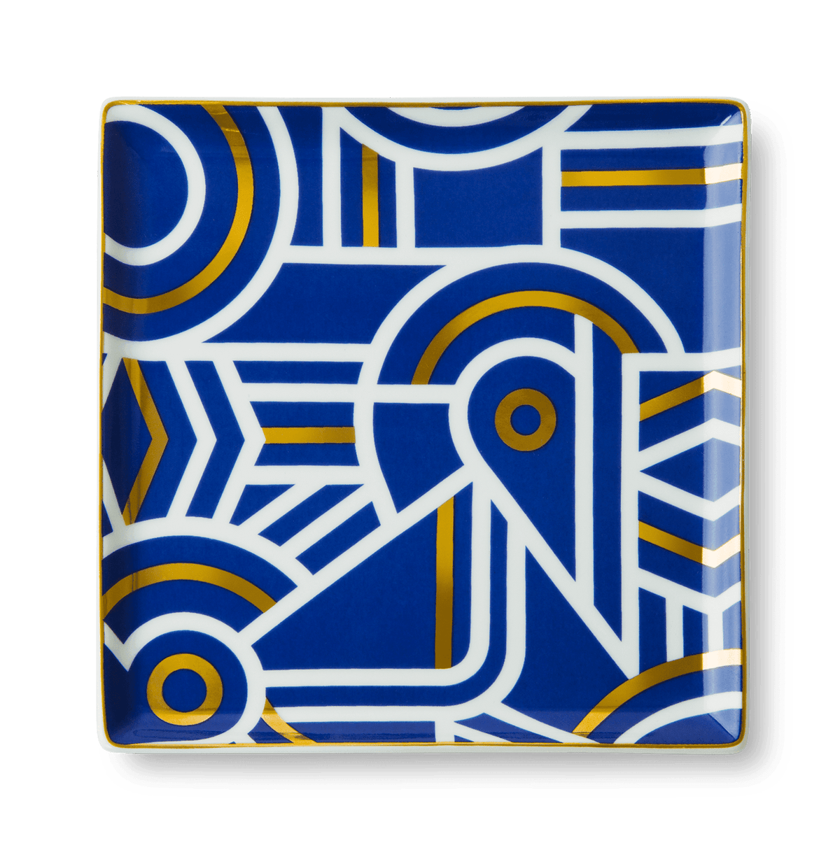 Greco Ceramic Tray by OCTAEVO—bold Art Deco style, perfect as a chic bedside trinket or gift for design lovers.
