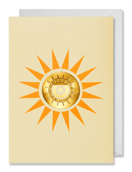 Sun Greeting Card