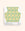 OCTAEVO Icarus Paper Vase with Mediterranean shape and yellow Greek key pattern.