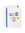 Two Octaevo Janus Notes A6 notebooks with abstract blue & gold faces, stacked askew.