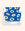 Nazar Mini Paper Vase by Octaevo in blue