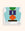 Templo Mini Paper Vase by Octaevo in blue