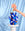 Hamsa Paper Vase by Octaevo in blue