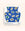 Nazar Paper Vase by Octaevo in blue