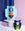 Templo Paper Vase by Octaevo in blue