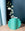 Paper Vase Hera in green by OCTAEVO