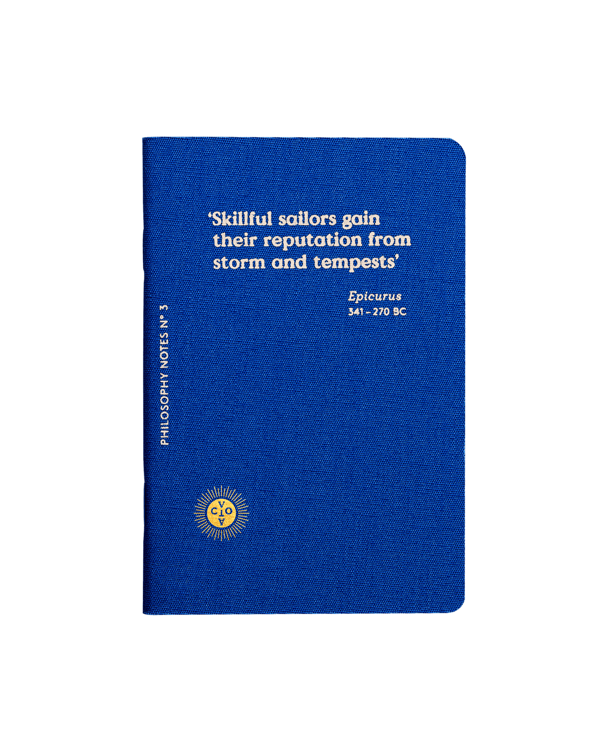 OCTAEVO Philosophy Passport Notes Box of 3: pocket notebooks featuring Mediterranean wisdom from great philosophers.