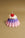 Octaevos Pudding Dessert Candle is shaped like pink and purple jelly with white frosting and a raspberry—perfect decor.