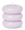 The OCTAEVO Templo Candle is a pastel purple, three-tiered round artisan candle with a white wick on top.