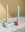 Templo Candle Holder in light mint by OCTAEVO