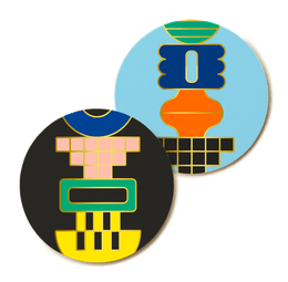 Templo Cocktail Coasters (Set of 12)