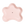 Octaevo Templo Incense Holder: pale pink, cloud-shaped stoneware tray with incense hole, shown on white background.